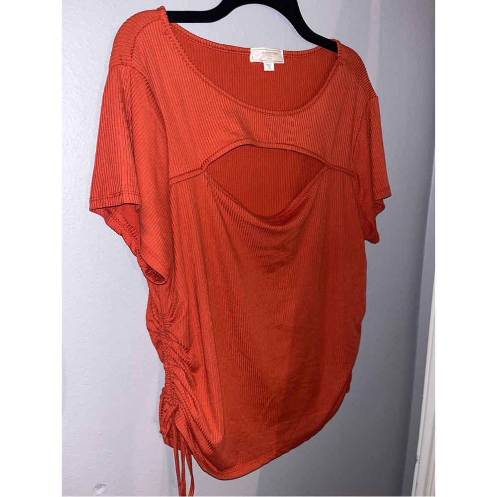 Otherwild Vibrant Orange Blouse